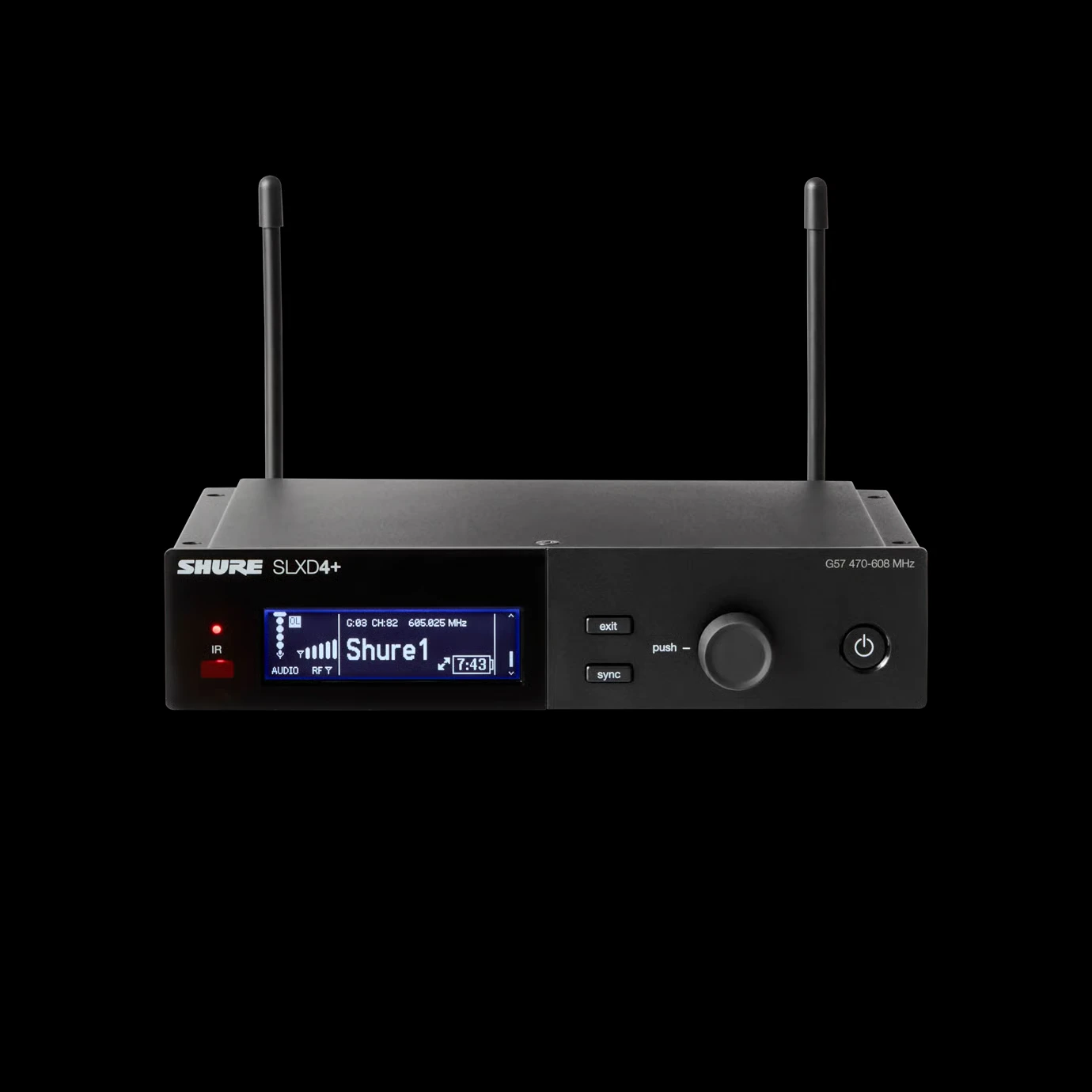 Shure SLXD24+E Beta58 Handsenderset G65 470-606MHZ