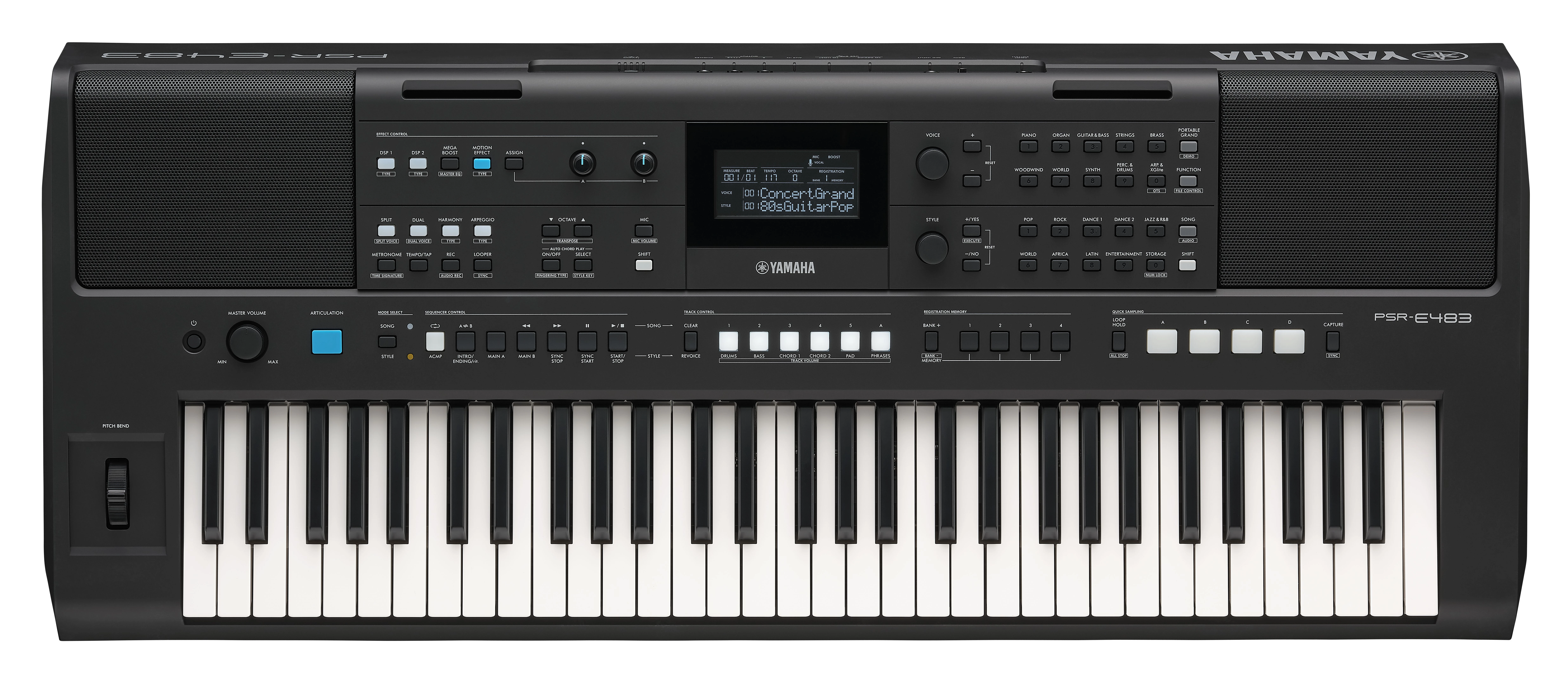 Yamaha PSR-E-483 Portable Keyboard