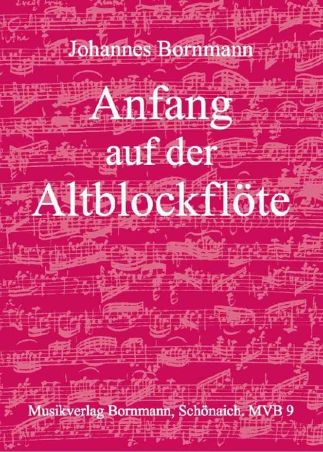 Anfang auf der Altblockflöte