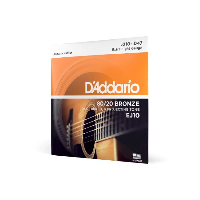 D´Addario EJ10 10-47 80/20 Bronze