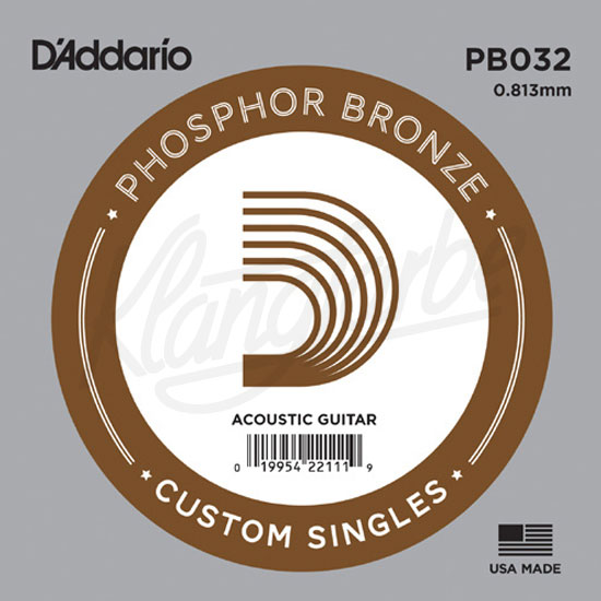 D´Addario PB032 Einzelsaite 