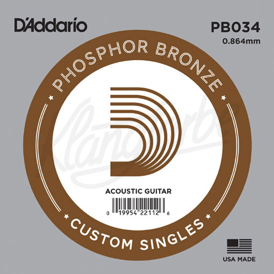 D´Addario PB034 Einzelsaite 