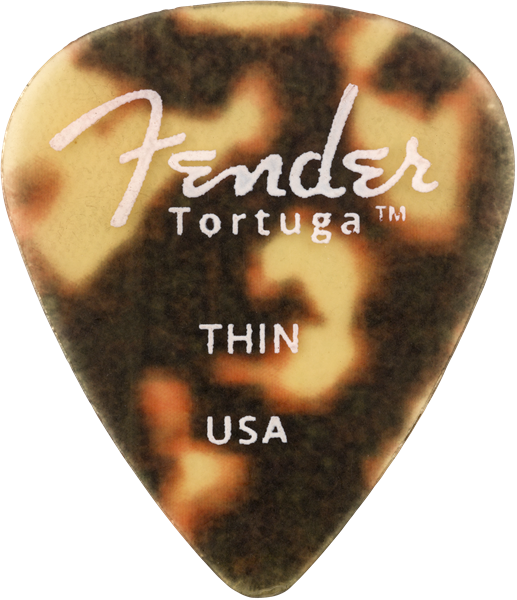 Fender Tortuga 351 Thin Picks - 6 Pack