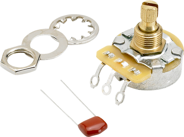 Fender 250K No-Load Split Shaft Tone-Potentiometer