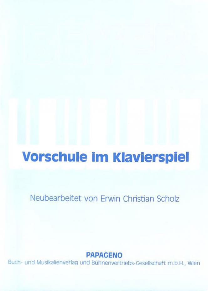 Vorschule im Klavierspiel op101