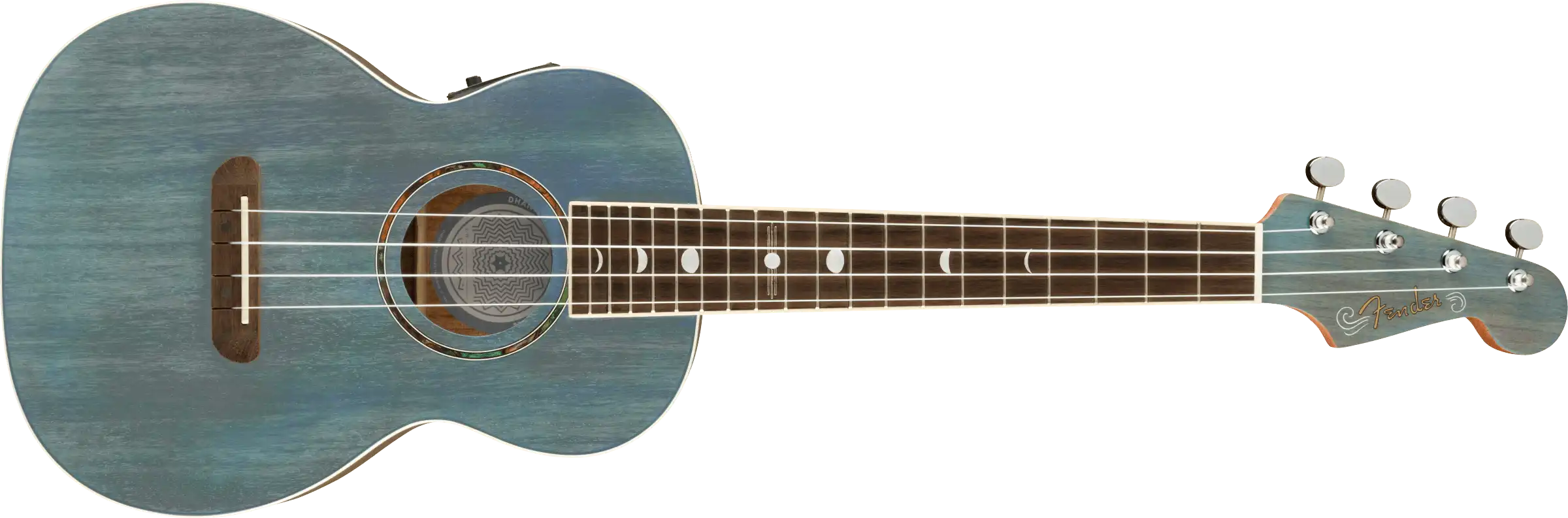 Ukulele Fender Uke Dhani Harrison turquoise