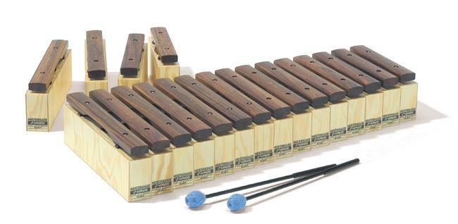 Sonor KS400P1 Klingende Stäbe C-Dur 19 Stäbe Set