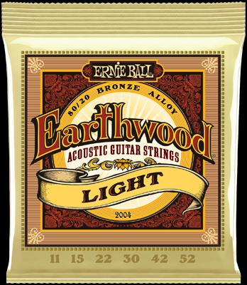 Ernie Ball EB-2004 Earthwood 11-52 80/20 Bronze