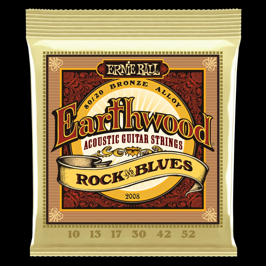 Ernie Ball EB-2008 Earthwood 10-52 80/20 Bronze