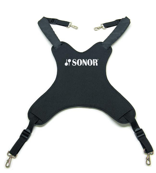 Sonor PG6561 Powergurt für Bassdrum S-M, schwarz