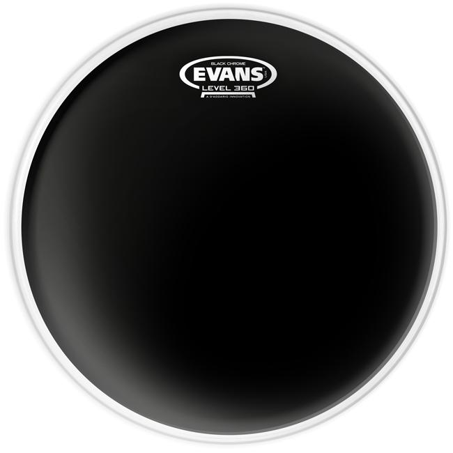 Evans TT10CHR Black Chrome 10