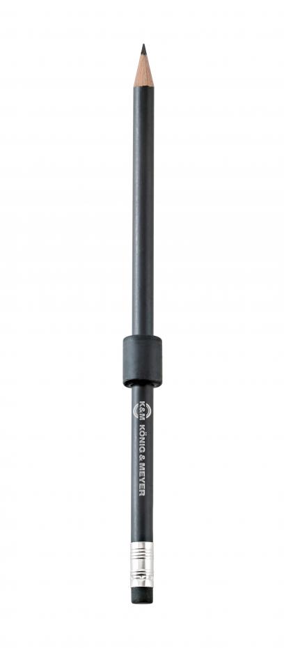 K&M 16099 Haltemagnet mit Bleistift - schwarz