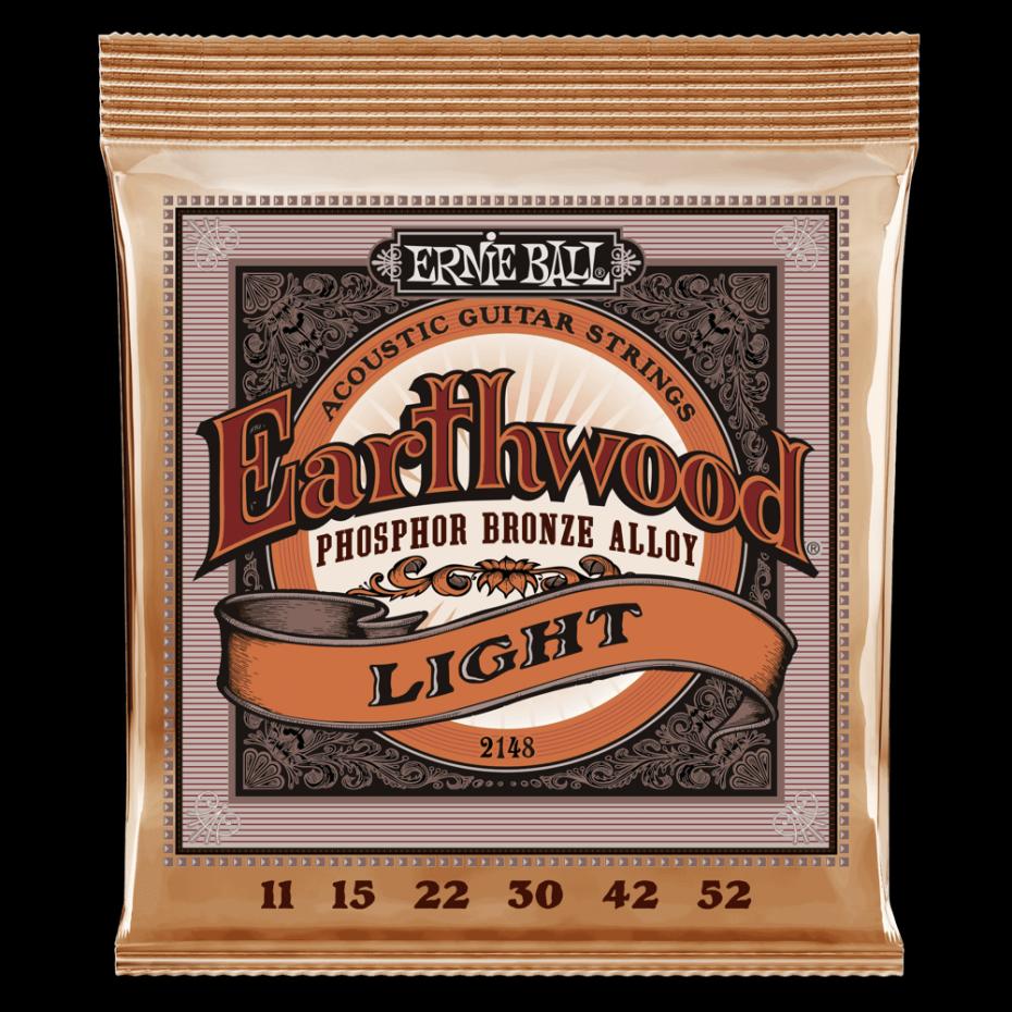 Ernie Ball EB2148 Earthwood 11-52 Phosphor Bronze