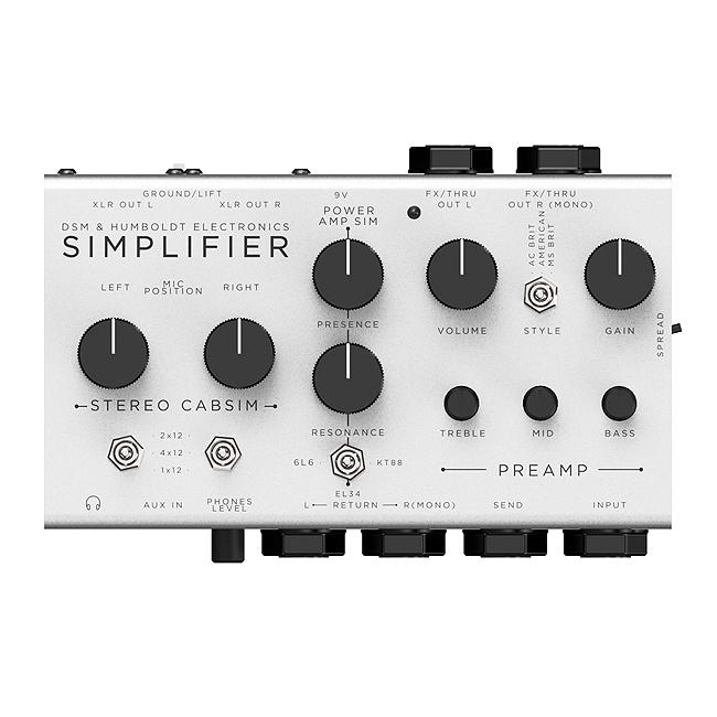 DSM & Humboldt Simplifier 0 Watt Guitar Amplifier & Cab Simulator B-Stock