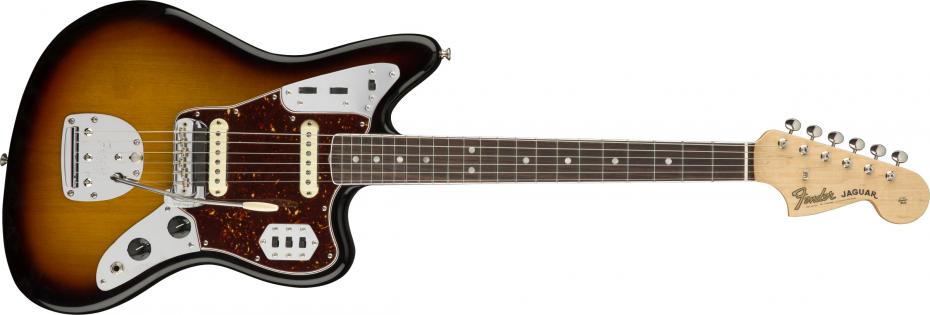 Fender American Original 60s Jaguar® Rosewood Fingerboard 3-Color Sunburst