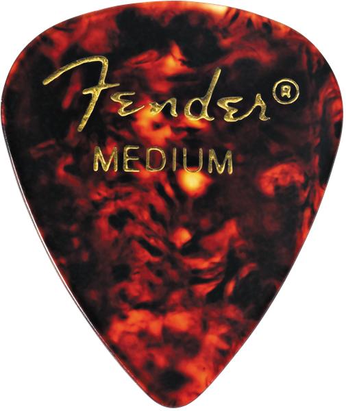 Plektren Fender 351 Celluloid Classic medium