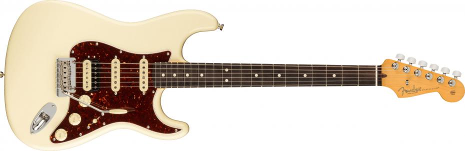 Fender American Professional II Stratocaster® HSS Rosewood Fingerboard Olympic White