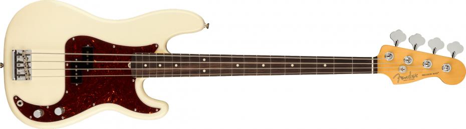 Fender American Professional II Precision Bass® Rosewood Fingerboard Olympic White