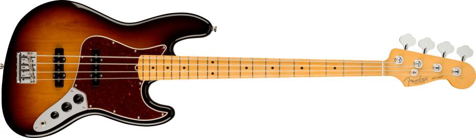 Fender American Professional II Jazz Bass® Maple Fingerboard 3-Color Sunburst