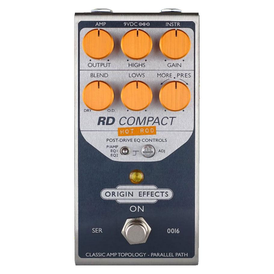 Amp in a Box Pedal Origin Effects RevivalDRIVE Hot Rod COMPACT