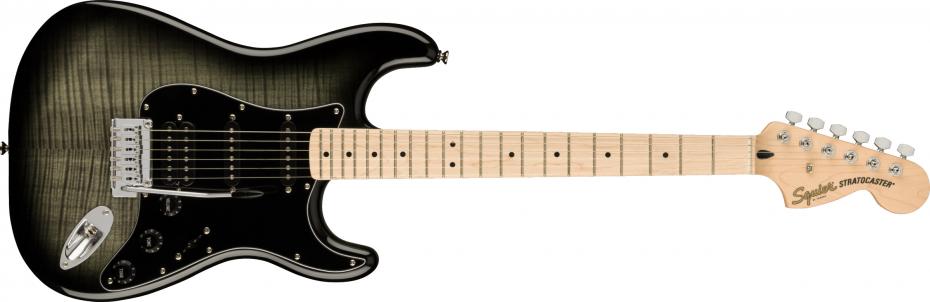 Squier Affinity Series™ Stratocaster® FMT HSS Maple Fingerboard Black Burst