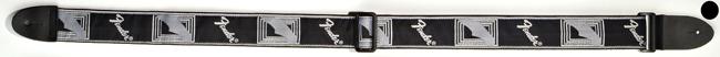 Fender Monogrammed Strap black/grey/darkgrey
