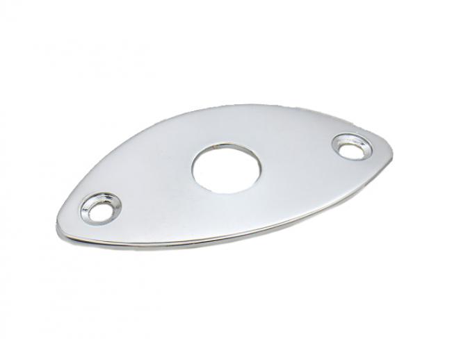 Buchsenblech oval chrom