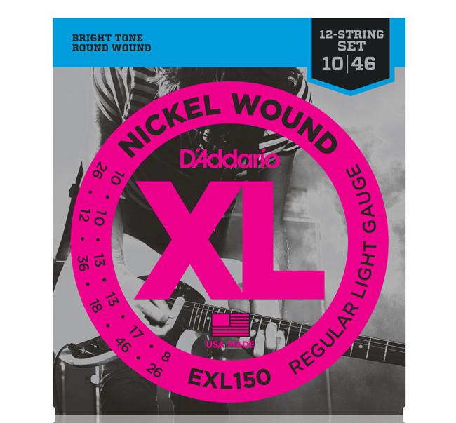 D`Addario EXL150 12-String