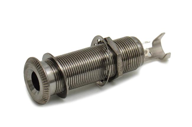 Buchse lang stereo schwarz