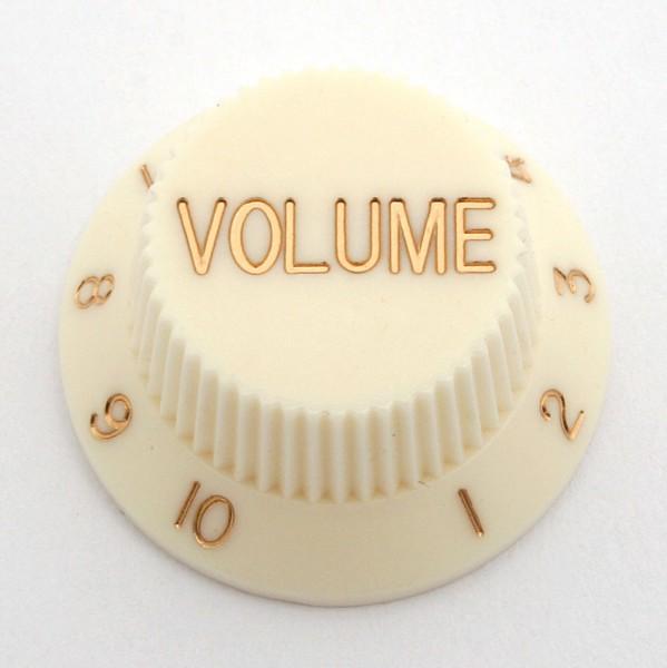 Göldo Volume Potiknopf für Strat aged white