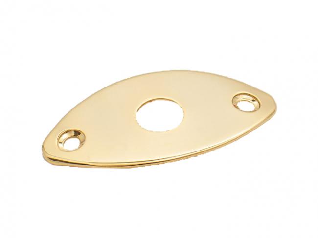 Buchsenblech oval gold