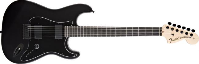 Fender Jim Root Stratocaster® Ebony Fingerboard Flat Black