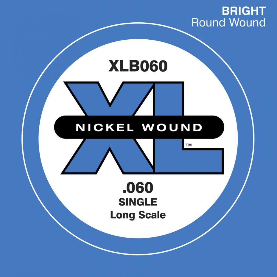 D´Addario XLB060 Single XL Nickel Wound 060 Long Scale