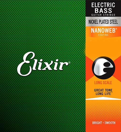 Elixir NanoWeb 14087 Medium Bass 45-105 X-Long