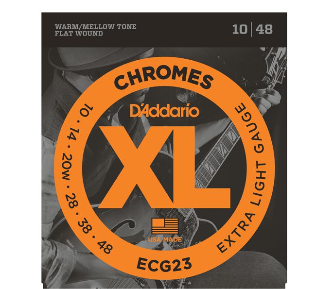 D`Addario ECG23 10-48 Chromes