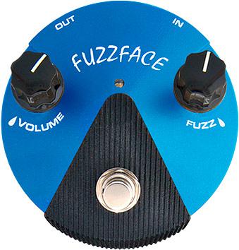 Dunlop Fuzz Face Mini Silicon Blue