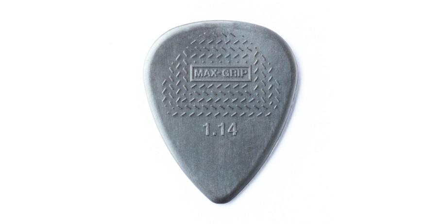 Dunlop Nylon Max Grip Standard Picks Player´s Pack 12 pcs. dark grey 1.14 mm