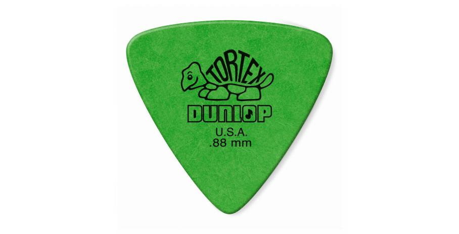 Dunlop Tortex Triangle Picks Player´s Pack 6 pcs. green 0.88 mm
