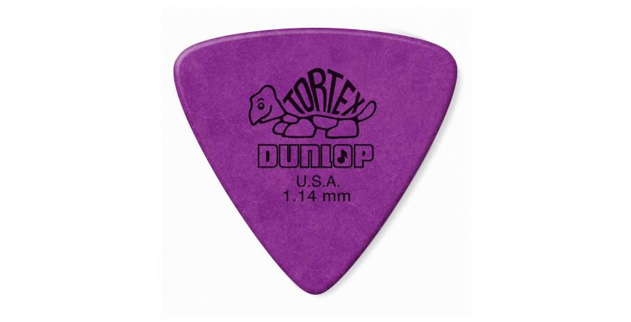 Dunlop Tortex Triangle Picks Player´s Pack 6 pcs. purple 1.14 mm