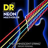 DR Strings Neon Multi-Color NMCB45 45-105