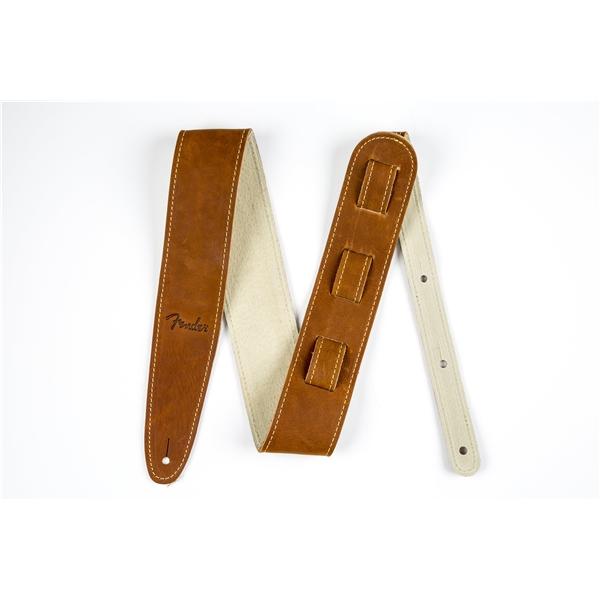 Fender Ball Glove Leather Strap Brown