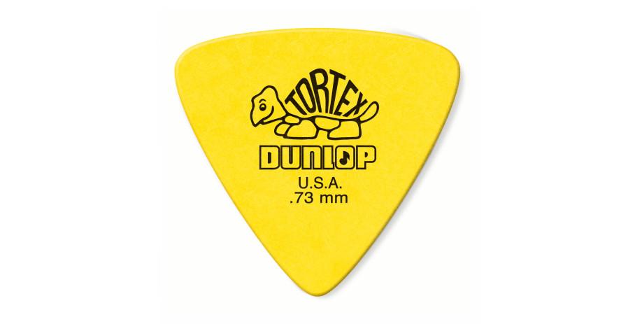 Dunlop Tortex Triangle Picks Player´s Pack 6 pcs. yellow 0.73 mm