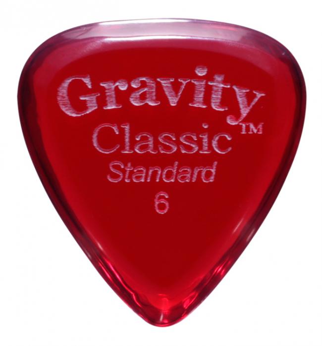 GRAVITY Classic Standard 6 unpolished red