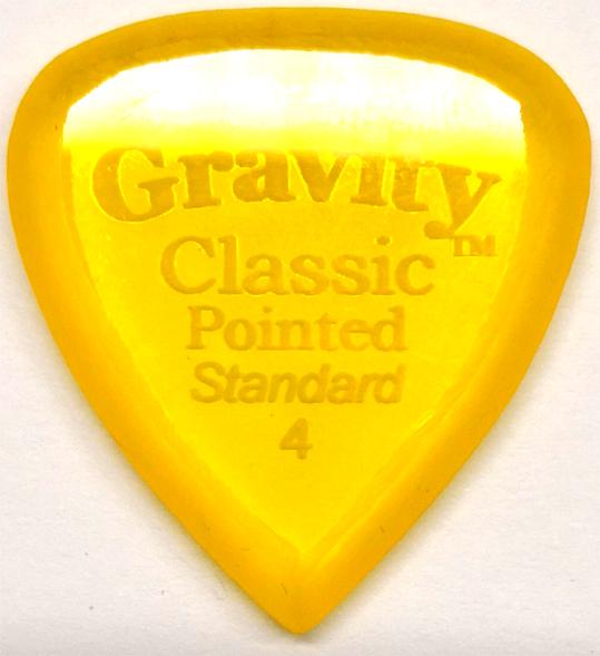 GRAVITY Classic Pointed Standard 4,0mm unpolished yellow