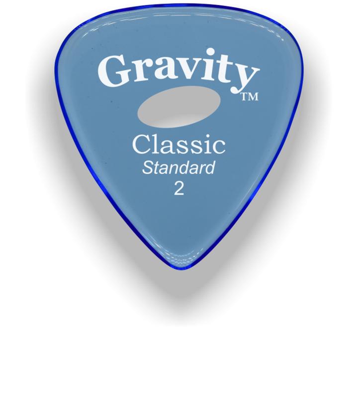 GRAVITY Classic 2,0mm polished E-Hole blue