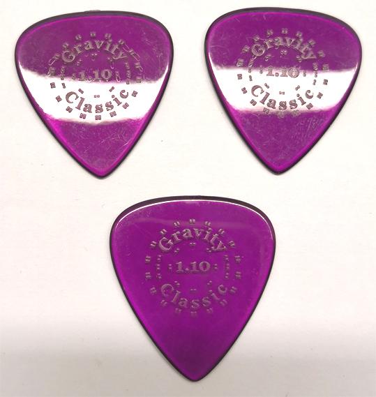 GRAVITY Thin Classic Standard 1.10 Polished Purple 3-Pack