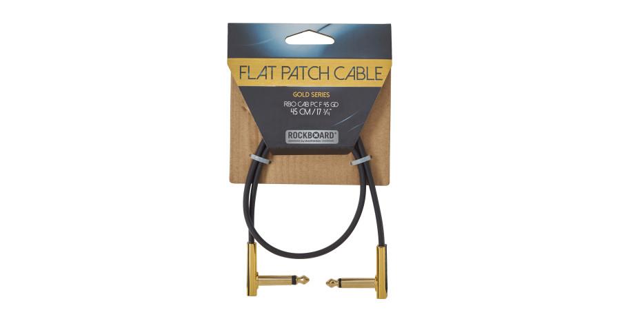 RockBoard Gold Series Flat Patch Cable - 45 cm