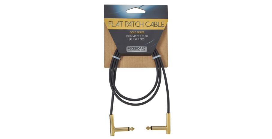RockBoard Gold Series Flat Patch Cable - 80 cm