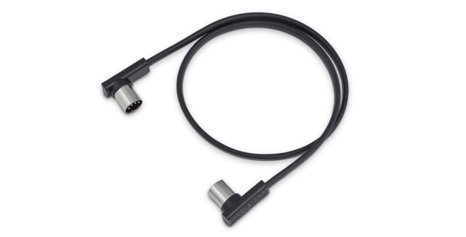 RockBoard Flat MIDI Cable - 60 cm black