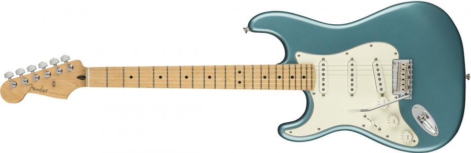 Fender Player Stratocaster Lefthand Maple Fingerboard Tidepool